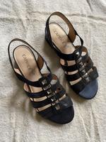 Sandalen CAPRICE  Gr. 37,5 dunkelblau Nordrhein-Westfalen - Dorsten Vorschau