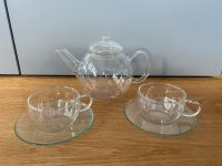 Set: Teekanne mit Tassen und Untertassen aus Glas München - Berg-am-Laim Vorschau