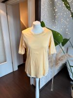 Rabe T-Shirt Sommer Hellgelb mit Strass 100% Baumwolle Gr. 40 Frankfurt am Main - Westend Vorschau