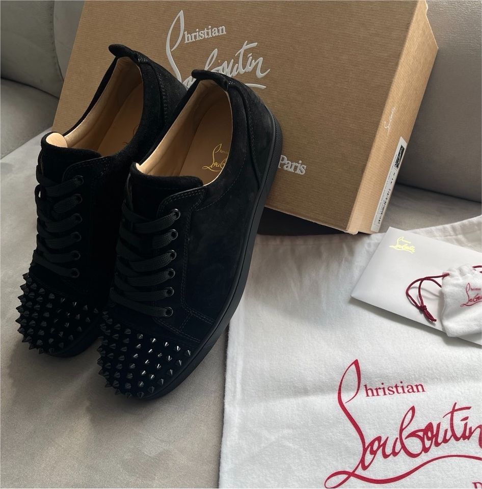 Christian Louboutin Louis Junior Spikes 42 Low top Sneaker 41,5 in Mülheim (Ruhr)