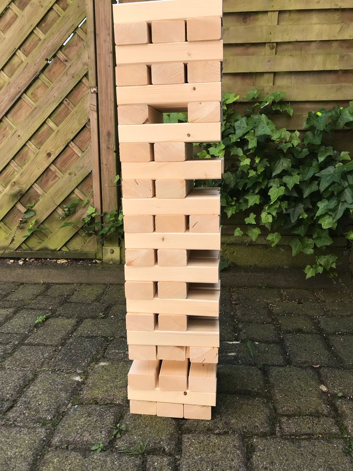 XXL Spiele Jenga Riesen 4 gewinnt mieten Tic Tac Toe leihen in Essen