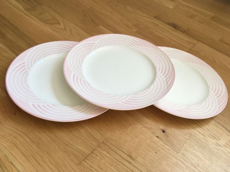 3 rosa Brotteller von Villeroy und Boch - Gallo Design in Ditzingen