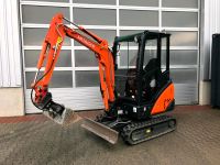 Minibagger 1,9 to MIETEN Hitachi ZX18 Leihen Vermietung Bagger Bayern - Sonderhofen Vorschau