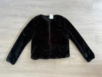 Schwarze Kunstfelljacke, Felljacke, Plüschjacke, Jacke Berlin - Reinickendorf Vorschau