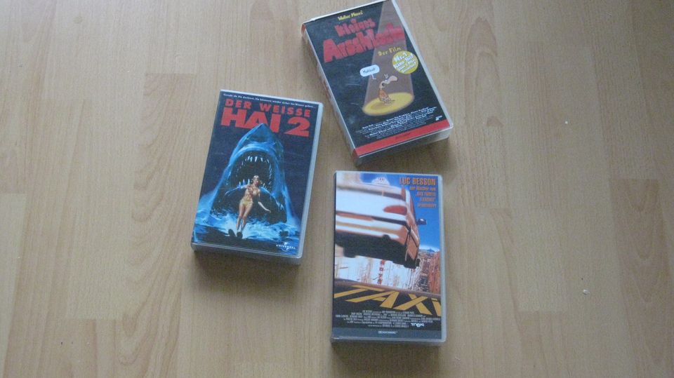 3 VHS-Kassetten zu verschenken in Thedinghausen