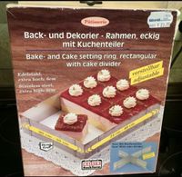 Back -und Dekorier-Rahmen eckig mit kuchenteiler Hessen - Erbach Vorschau