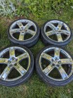 Rial Chrom Alufelgen 20 Zoll 5×112 9j×20H2 ET52 VW Audi Skoda Sachsen - Oelsnitz/Erzgeb. Vorschau