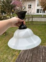 Lampe Landhaus Bauernstil weiß Glas Leuchte Deckenleuchte Bayern - Loiching Vorschau