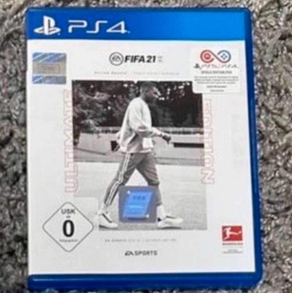 PlayStation PS4 Spiel Fifa 21 in Witten