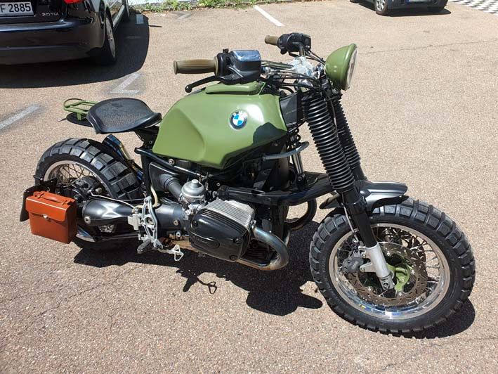 BMW R1150 GS military bobber, Custom Einzelstück in Göppingen