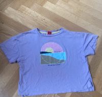 Kinder T-shirt lila mit Sonnenuntergang Rheinland-Pfalz - Mainz Vorschau