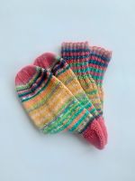 Wollsocken handgestrickt Gr. 38/39 Opal Sockenwolle scrappy socks Bayern - Würzburg Vorschau