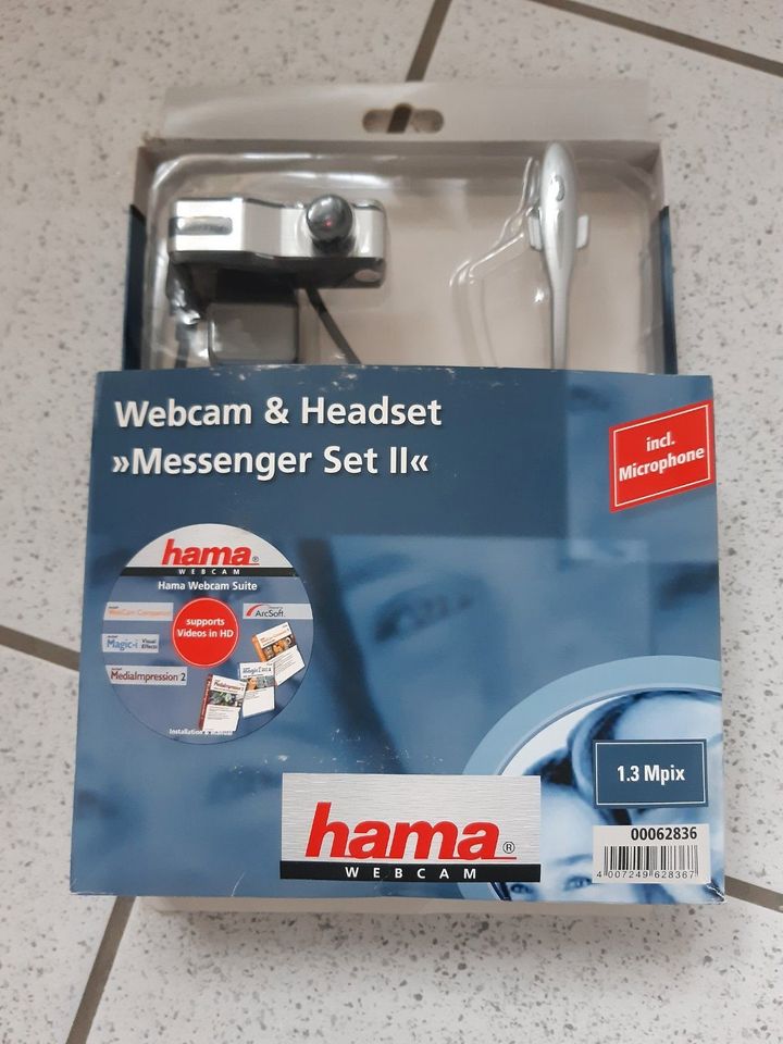 hama Webcam und Headset "Messenger Set II" in Bochum