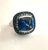 Silber 925 Ring mit Swarovski Elemente, gestempelt, Größe 17 Baden-Württemberg - Rheinau Vorschau