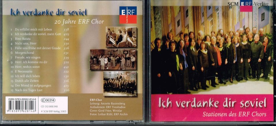 14 christliche Musik CDs - Heizmann Rinks Schnitter ua in Suthfeld 