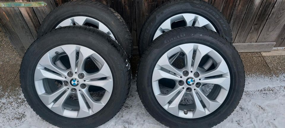 BMW Winterreifen Alu 225 55 r17 in Boos