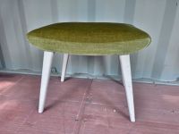 Orig. Vintage Hocker 60er weiß grün Bauhaus ära samt Schwerin - Görries Vorschau