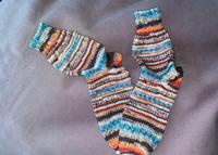 Neue selbstgestrickte Strümpfe in Gr. 40/41 Hessen - Lich Vorschau