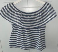 *VILA*Bluse*Carmenbluse*Gr.M*Maritim*Caremnausschnitt*blau/weiß* Nordrhein-Westfalen - Selm Vorschau