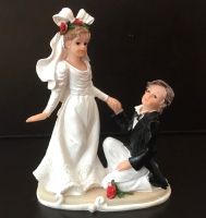 Hochzeitstorte Brautpaar,Dekofigur, Top Zustand,Höhe 15cm Rheinland-Pfalz - Kamp-Bornhofen Vorschau