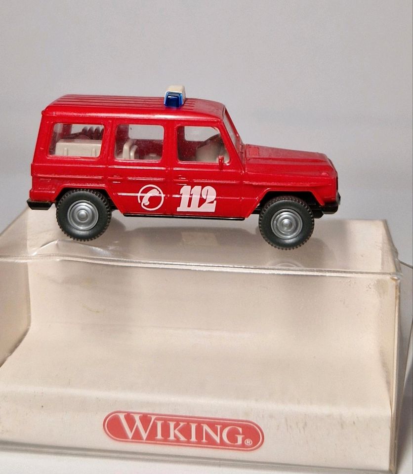 Wicking 1:87 MB Mercedes Benz Feuerwehr VRW in Hemer