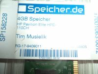 HP Arbeitsspeicher 4 GB Neu Häfen - Bremerhaven Vorschau