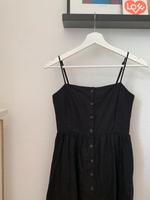 Schwarzes Kleid mit Knopfleiste Leine Lindenthal - Köln Sülz Vorschau