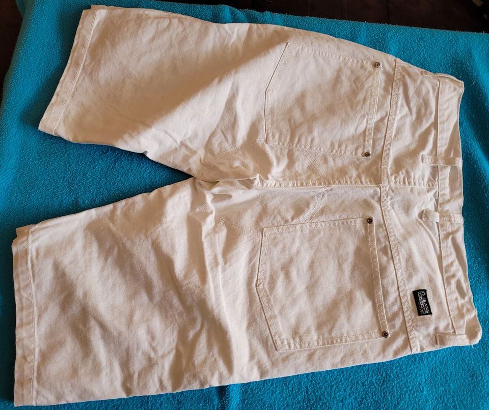 Kurze weiße Jeans Gr.48 W 33 in Leinefelde