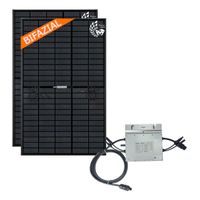 Komplettanlage Bifazial 800W 2Full Black Bifazial Hoymiles HM-800 Baden-Württemberg - Bad Herrenalb Vorschau