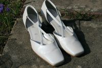 GABOR Brautschuhe Sandalen Riemchen Pumps Gr. 38 2/3 oder 5 1/2 Rheinland-Pfalz - Mainz Vorschau