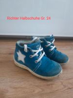 Richter Halbschuhe Gr. 24,blau Niedersachsen - Stuhr Vorschau