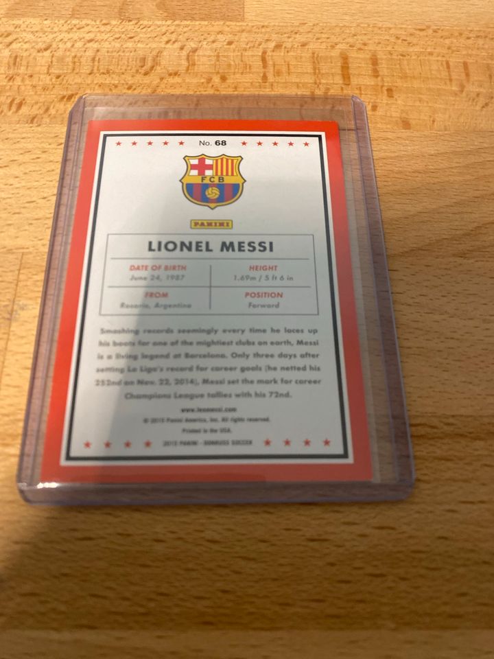 Lionel Messi • Donruss Soccer 2015 • FC Barcelona • in Gau-Algesheim