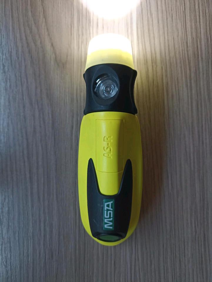 Helmlampe, Atex, MSA Auer, AS-R LED, Feuerwehr + 2 Ladegeräte in Hirschhorn (Neckar)