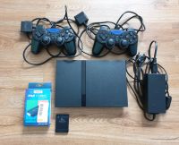 Playstation 2 Konsole Slim, schwarz, mit Zubehör Wiesbaden - Mainz-Kostheim Vorschau