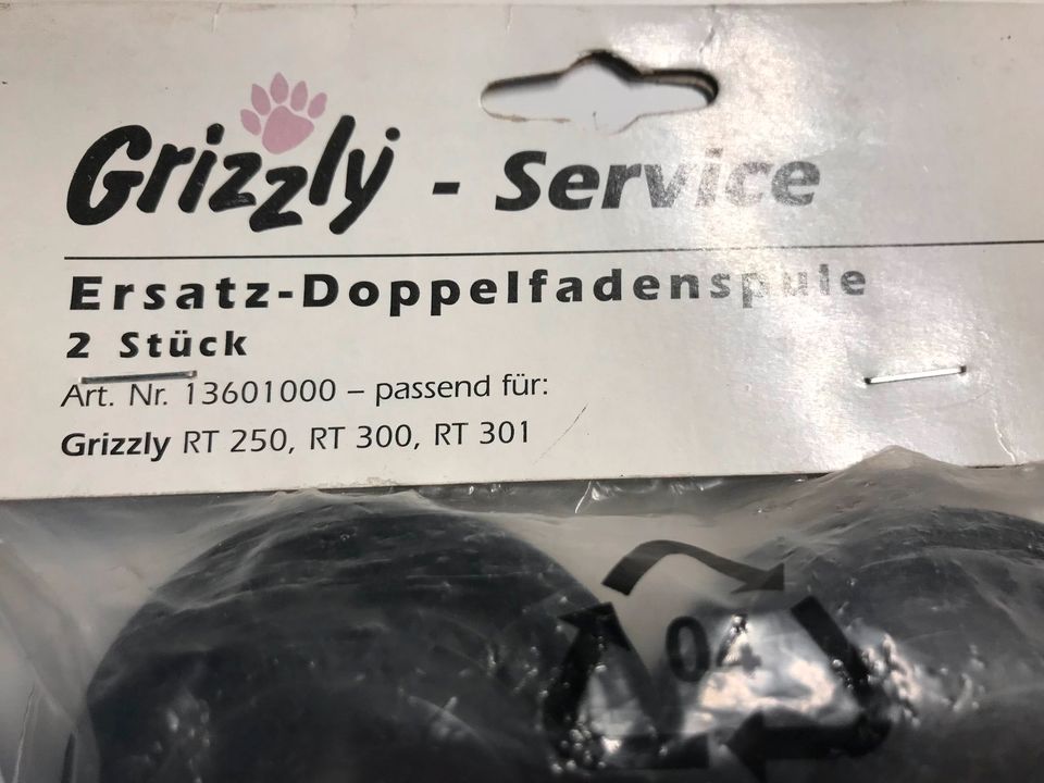 Ersatz-Doppelfadenspule für Rasentrimmer o. ä. – Grizzly in Tirschenreuth