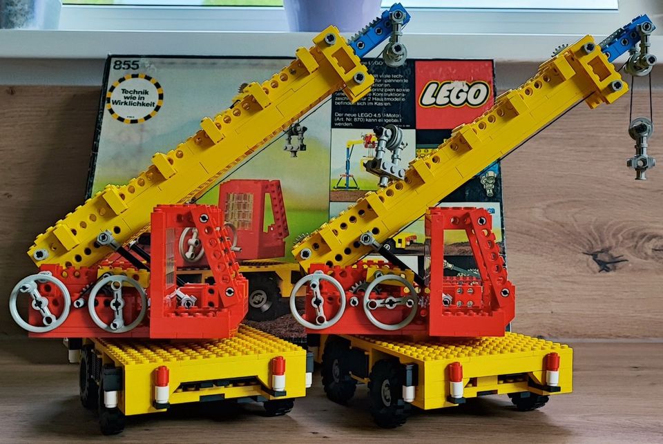 Lego Technic 70er Konvolut: 8 Fahrzeuge inkl. BA & OVP (Technik) in Saarbrücken