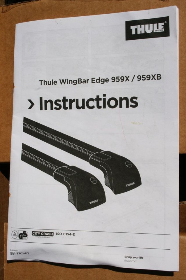 THULE WingBar Edge 959X neu und unbenutzt in Bergisch Gladbach