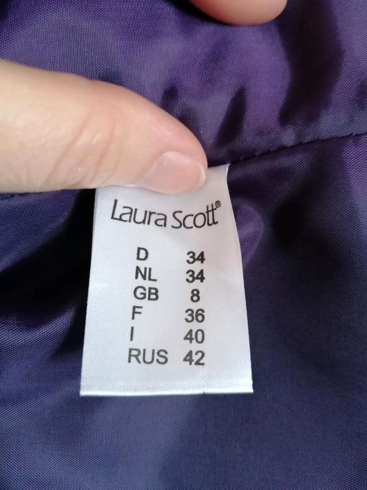 Hosenanzug Laura Scott 30% Wolle Hose Jaquet Jacket Gr. 34 in Karlsruhe