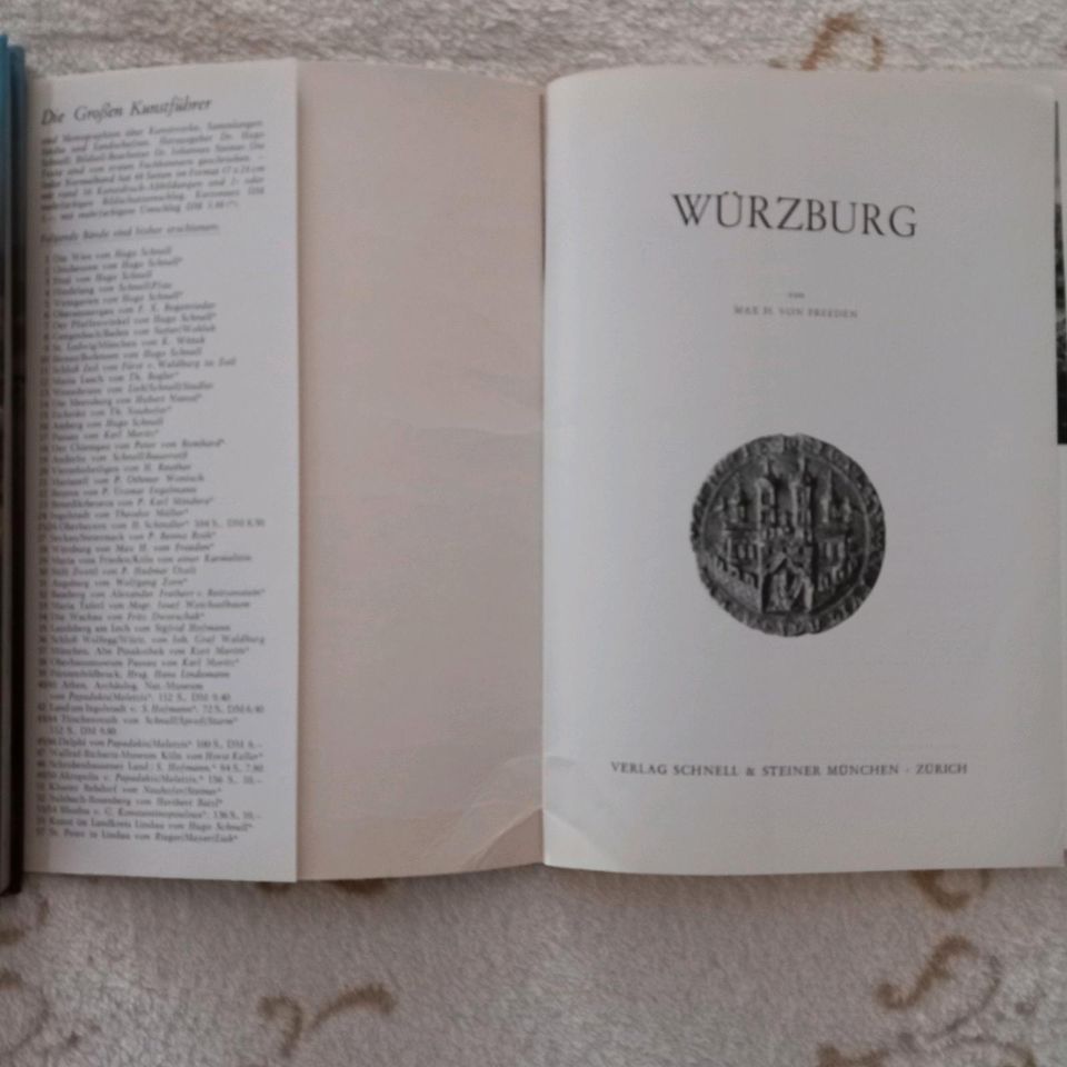 Würzburg, Der große Kunstführer 5. Auflage, 1970 in Oerlenbach