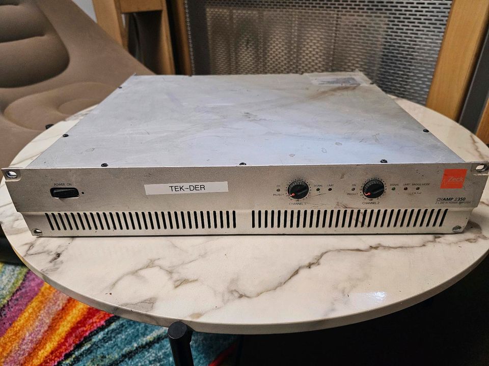 Zeck Champ 2350 Cinema Power Amplifier in Nürnberg (Mittelfr)