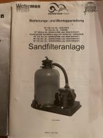 Sandfilteranlage mit Pumpe Hessen - Bad Emstal Vorschau