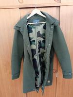 Jack & Jones Parka Übergangsjacke Mantel grün Camouflage Muster M Berlin - Neukölln Vorschau