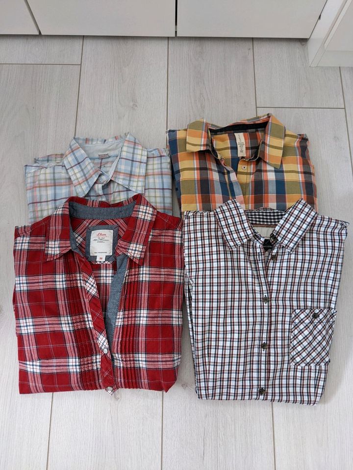 4 Blusen Bluse 36 S langarm Marc o Polo Campus s.Oliver in Stockheim Oberfr