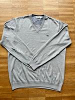 Lacoste V-Neck Pullover Herren | Grau | Gr L | Top Zustand Hessen - Butzbach Vorschau