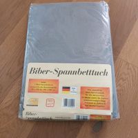 Biber Spannbetttuch, grau, 1m ×2m, Neu Bayern - Weng Vorschau