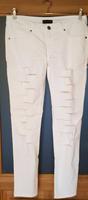 Zwei Skinny Jeans in weiß Gr.42 Bayern - Schwarzach Vorschau