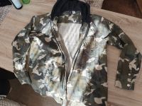 Jacke Jeansjacke Camouflage Damen Größe 40 H&M Sachsen-Anhalt - Halle Vorschau