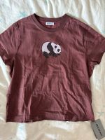 Balenciaga T Shirt Panda Burgunderrot Rot Braun Neu 38 M Baden-Württemberg - Kuppenheim Vorschau