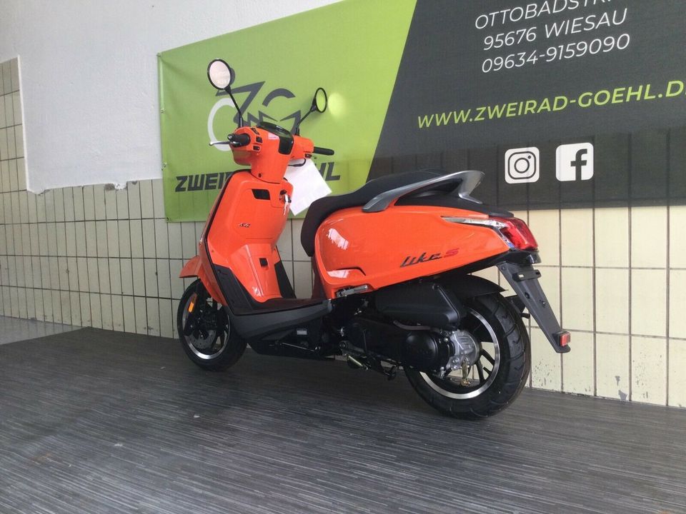 KYMCO Like II S 50i - Neufahrzeug Sonderpreis Vorjahresmodell in Wiesau