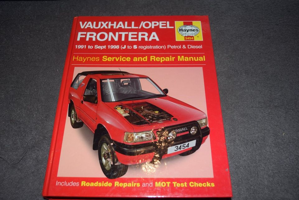 Reparaturanleitung Opel Frontera A 1991 - 1998 sehr gut in Kaiserslautern